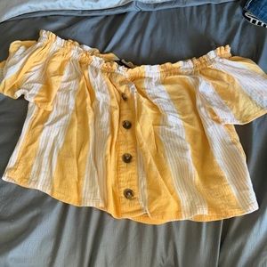 Off the shoulder top